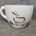 Stangl Pottery Kiddie Ware Boy Blue Vintage Childs Cup Lamb Design Teacup *READ*