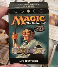 Vtg Magic MTG Core Set 8th Edition Complete Life Boost Deck w Strategy Insert EC