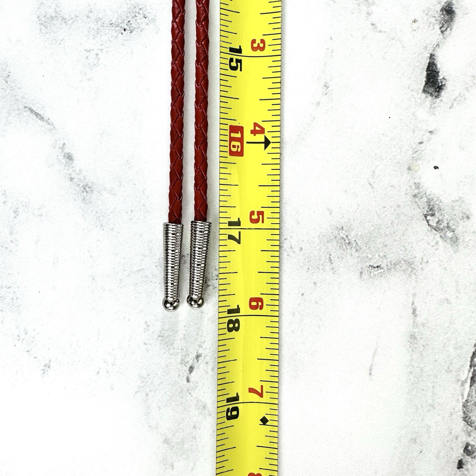 Stunning Vintage Western Ruby Red Rhinestones Sil… - image 13