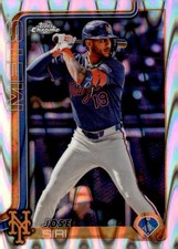 2025 Topps Chrome #195 Jose Siri RayWave Refractors