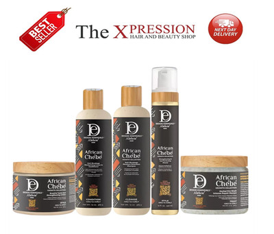 Design Essentials African Chebe Haarwuchs-Kollektion Vollsortiment Next Day UK