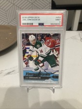 2016-17 Joel Eriksson Ek Upper Deck YG Young Guns PSA9 MINT #459 Rookie RC