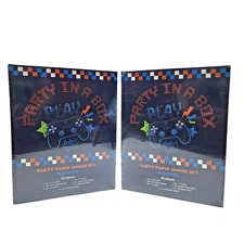 Lot of 2 Party In A Box 43 Piece Birthday Party Goods Set NIB Sealed