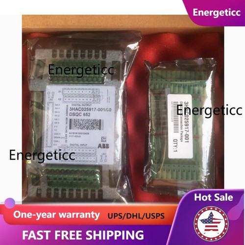 New In Box ABB DSQC652 3HAC025917-001/00 IO Module US Free TAX - Picture 1 of 2