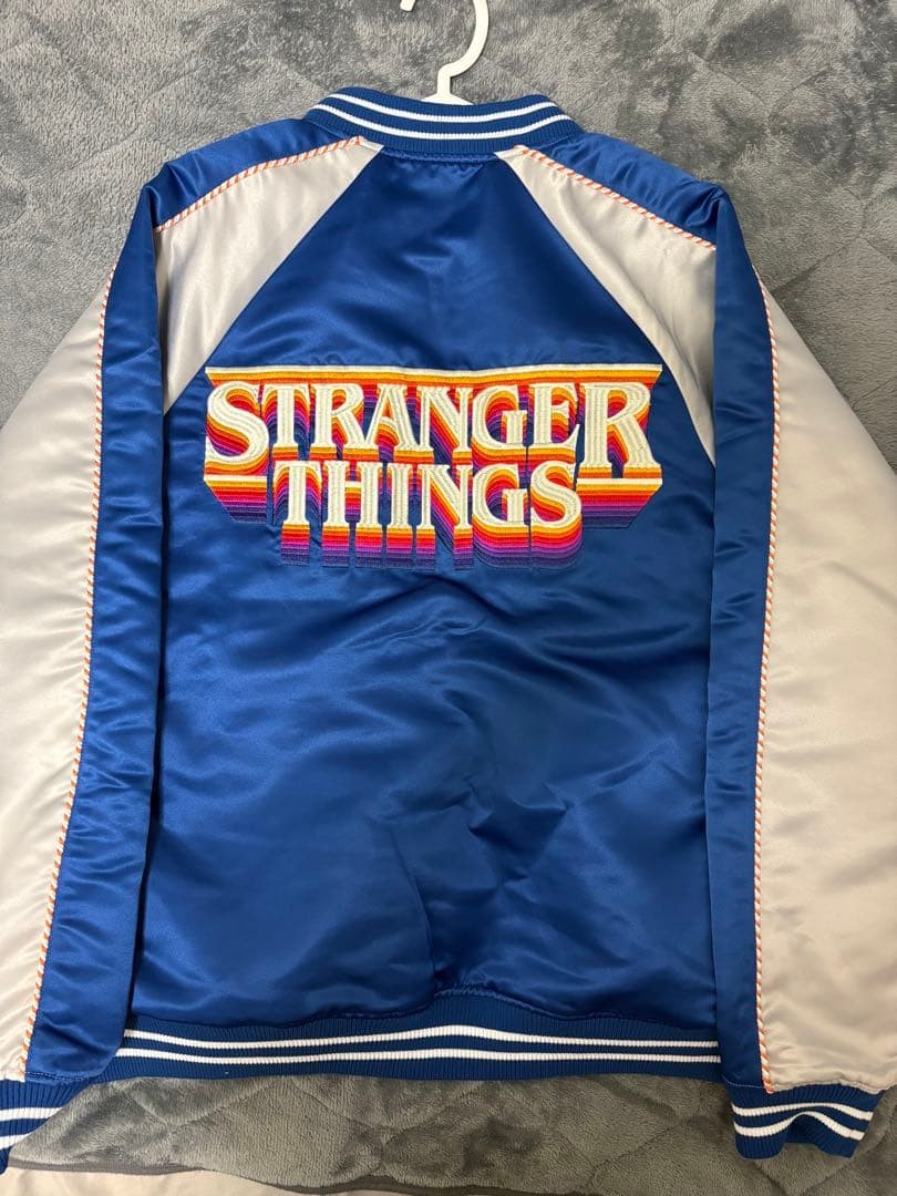 M Size Stadium Jacket Stranger Things Reversible - image 1
