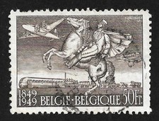 Belgium 1949 Ways of Postal Transport - Used