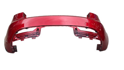   24-25 Tesla Model 3 M3 Rear Bumper Fascia Cover Assembly Red PR01 1789900-00-A