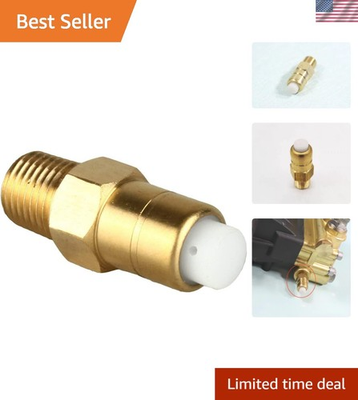 #ad Compact Brass Thermal Relief Valve 0.7 x 0.7 x 1.9 Inches For Pressure Washers $22.99