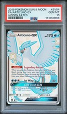 Imagen de 2019 Pokemon Sun & Moon Hidden Fates #SV54 Fa/Articuno Gx Hidden Fates PSA 10