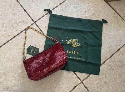 Fossil x The Wizard of Oz Red Sequin Shoulder Bag 