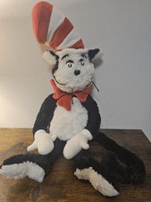 Vintage CAT IN THE HAT 20 PLUSH TOY, DR. Seuss, Toy Stuffed Animal, 2002