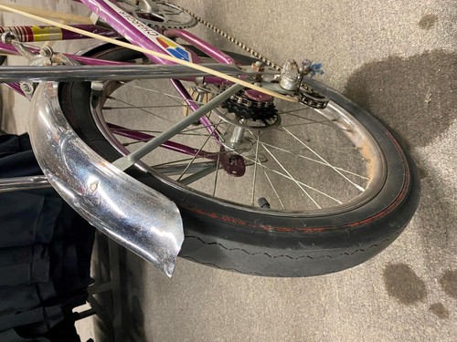 Charger Muscle Bike Bicycle Banana Seat Plum Crazy 5 sp Stick Shift Drag Slick! - Picture 7 of 22