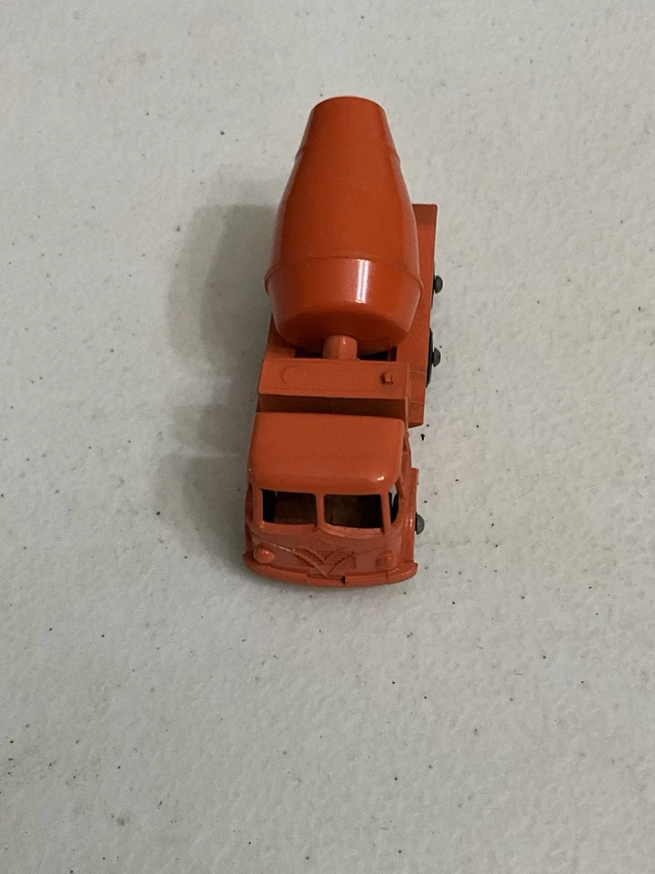 MEZCLADORA DE CEMENTO FORRAJERO VINTAGE MATCHBOX LESNEY #26 NARANJA FUNDIDO A PRESIÓN Foto 2 de 4