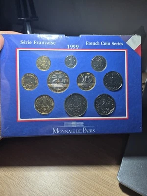 #163 ~ Coffret France BU 1999 Série Française FDC Avant Euro - Photo 1/2