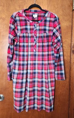 Aria Women s Plaid Nightgown Size Large - Cozy & Comfortable