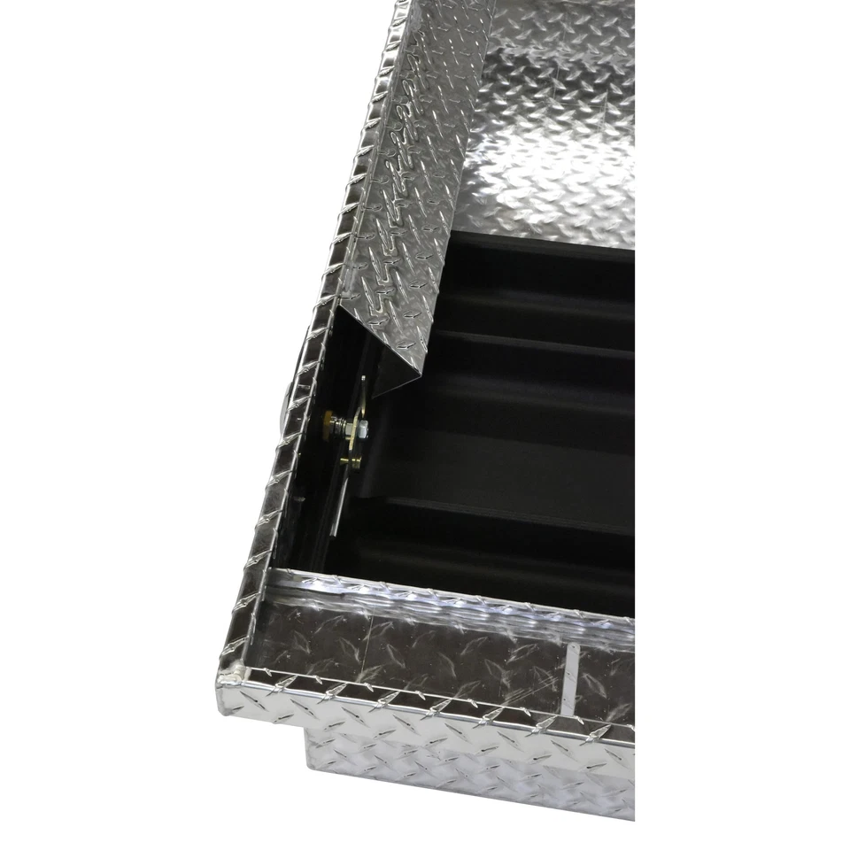 For GMC Sierra 1500 99-18 Tool Box Trail Lock Low Profile Single Lid Crossover Foto 3 de 4