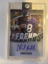 2025 Panini Absolute Ahmad Rashad Absolute Legends Signatures Green #/25