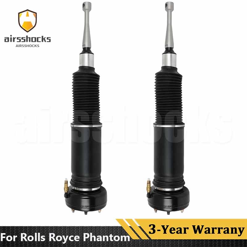 Pair Front Air Suspension Shock Struts For Rolls Royce Phantom Saloon 2004-2016
