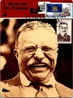 Dr Jim Stamps Maximum Card New York State Flag 44C Theodore Roosevelt 22C Fdc
