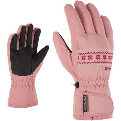 Ziener Alpine Junior Kids Ski Gloves LAILLA AS rose - 5