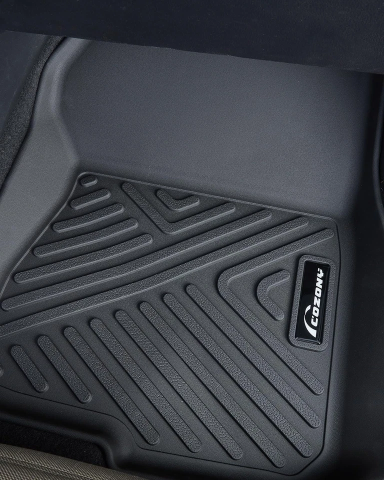 All Weather Floor Mats for Nissan Altima 2013-2018 Black TPE 4PCS Liners - Image 3 of 4