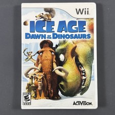 Ice Age Dawn of the Dinosaurs Nintendo Wii Complete CIB Tested