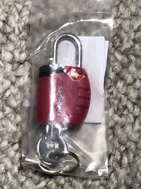 samsonite key lock