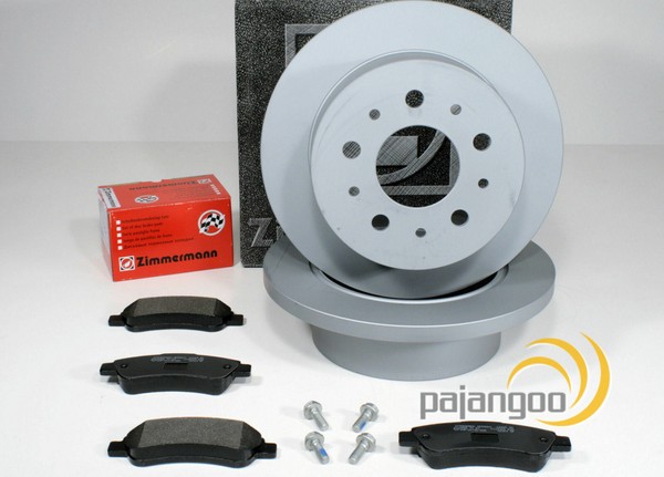 Zimmermann Bremsscheiben 280 Mm BeläGe Hinten FüR Peugeot Boxer-image