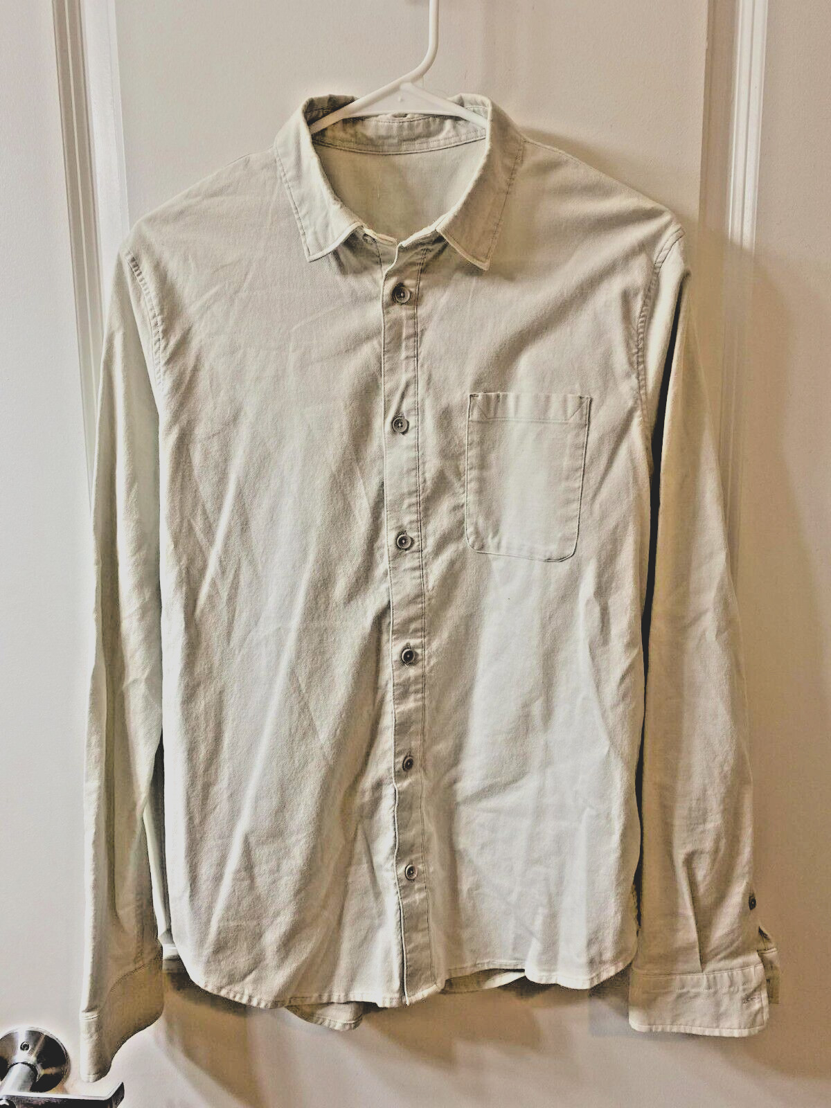 Lululemon Men's Button Down - Gray - Small - image 1