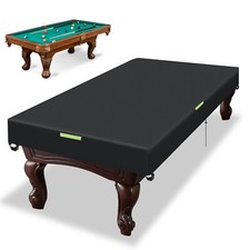 8/9FT Waterproof Dustproof Billiard Table Cover Fitted Snooker Pool Table Cove