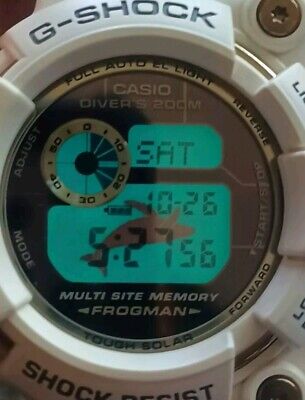Casio G-shock Gw-206k-7jr Frogman Tough Solar Resin From Casio G-shock Gw-206k-7jr Frogman Tough Solar Resin From