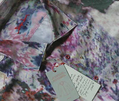 SIGNUM Hemd Gr XXL Slim Cut Bunt gemustert Langarm NEU