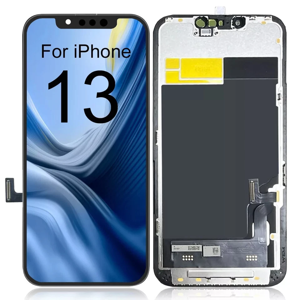 META MOBILE Für iPhone 13 Display LCD OLED Ersatz 3D Touch Screen Vormontiert Bildschirm