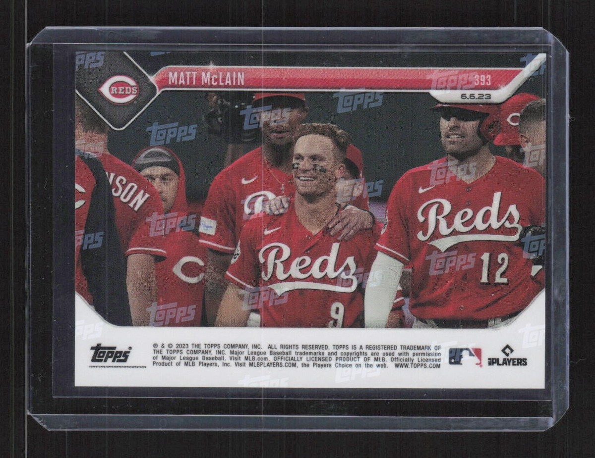 Matt Mclain 2023 Topps NOW #393 - 9th Inning Walk Off Purple