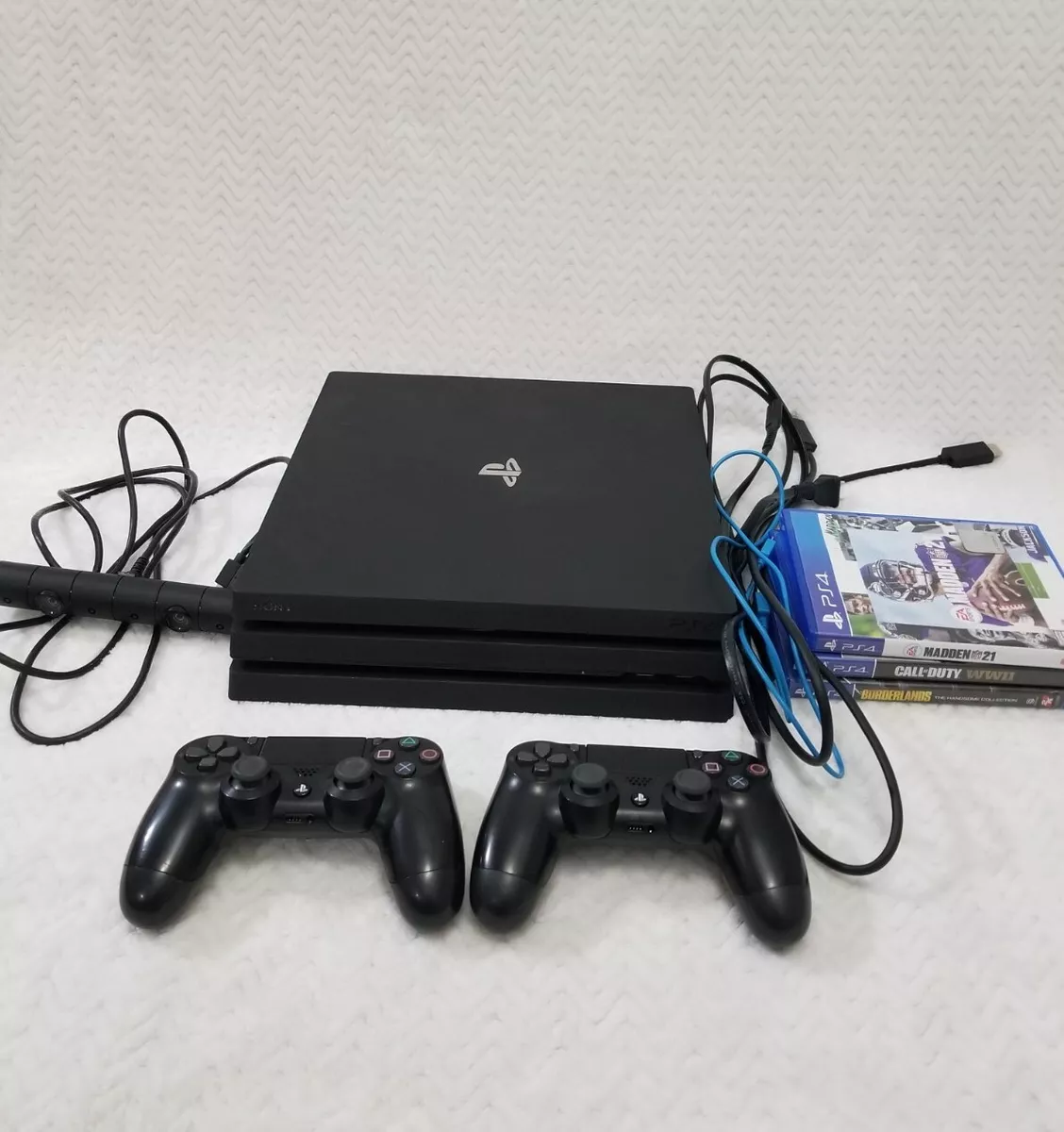 Sony Playstation Ps4 Pro 1tb Console Bundle With Games And