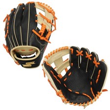SSK Z5 Craftsman 11.5" Infield Baseball Glove Z5-1150BLKCMLORG1