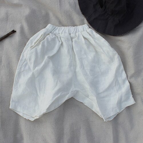 1-6 Yrs Baby Shorts Flax Cotton Stripe Children Shorts Style Kids For Summer - Bild 19 von 22