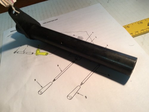4195507413 Daimler Manual Control Lever SEE, FLU419 2590-01-242-3014 - Picture 2 of 7