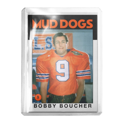 Custom Bobby Boucher The Waterboy Mud Dogs Novelty 1986 Football Card