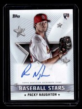 2022 Topps Update Packy Naughton RC Autograph #BSA-PN