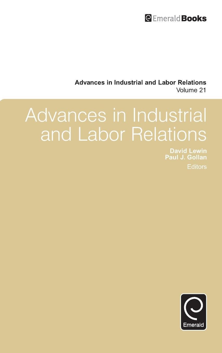 David Lewin | Advances In Industrial And Labor Relations | Buch |