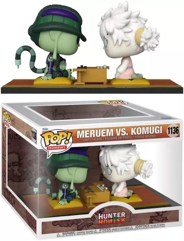 Funko Pop Moment Deluxe Hunter X Hunter Komugi contre Meruem