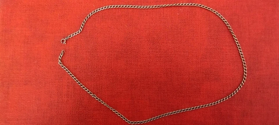 Catena in argento con ciondoli in argento e smalto vintage anni "80" - Immagine 3 di 4