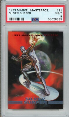 1993 Marvel Masterpieces #11 Silver Surfer PSA 9 | eBay
