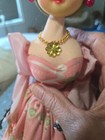 Vintage 70's/80s Unbranded 15 To 17" Big Eyed Blonde Pink l Dress Doll Korea — photo 5