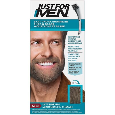 Just for Men / M35 Mittelbraun / Bart und Schnurrbart