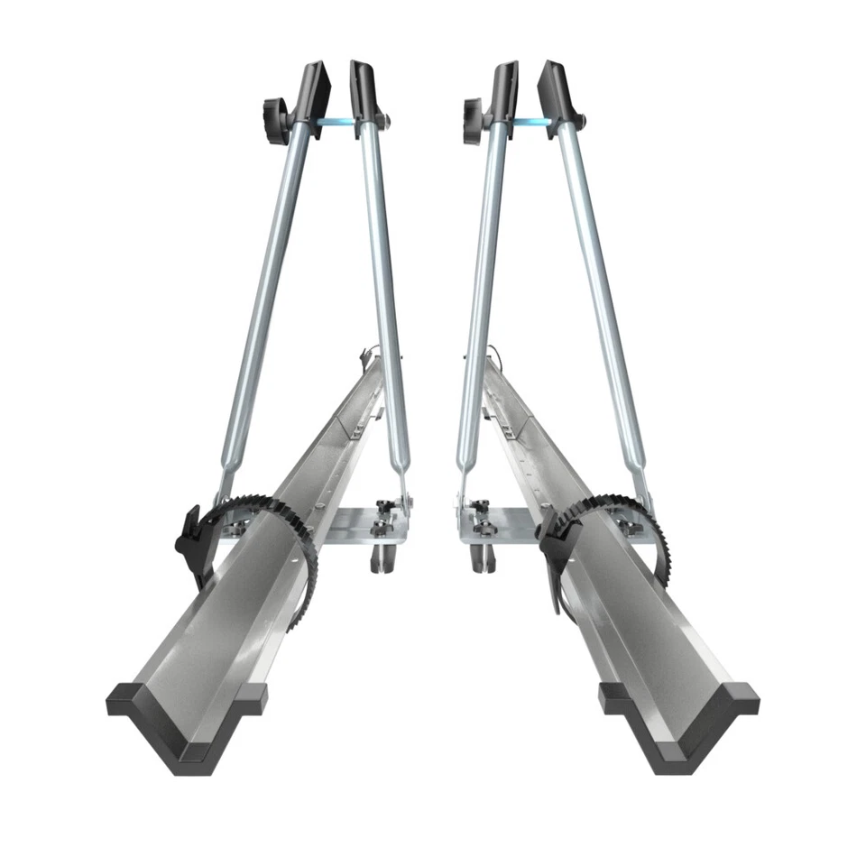 2x Soporte para bicicletas para el techo del coche de aluminio - BR5131 - Imagen 3 de 4