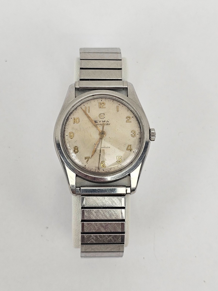 ☆お洒落アンティーク品 1950年代 スイス名機 CYMA 手巻紳士