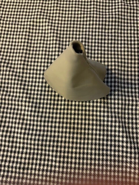 BOTA PALANCA DE CAMBIOS BMW E24 633CSI 635CSI CUERO BLANCO NUEVO Foto 4 de 4