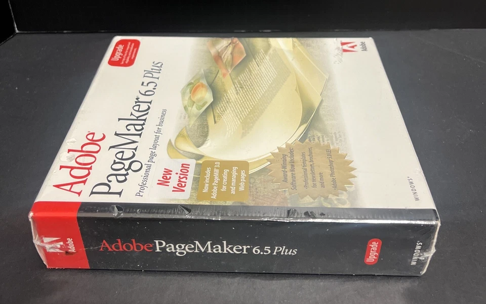Adobe PageMaker 6.5 Plus Windows Upgrade Professional Page Layout Software - Image 4 of 4